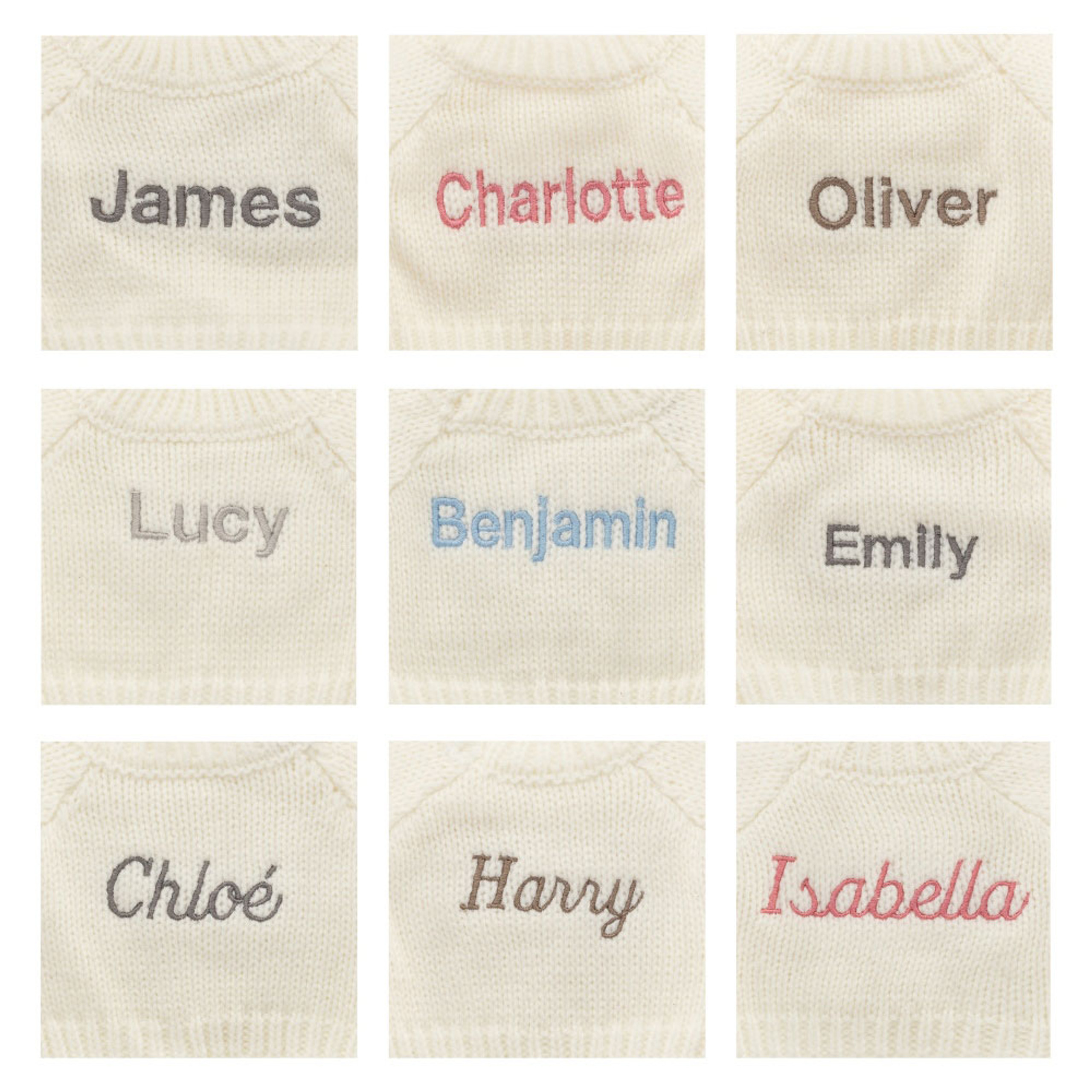 Bashful Fudge Puppy with Personalized Cream Jumper - Image 2